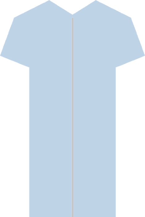 Light blue shirt